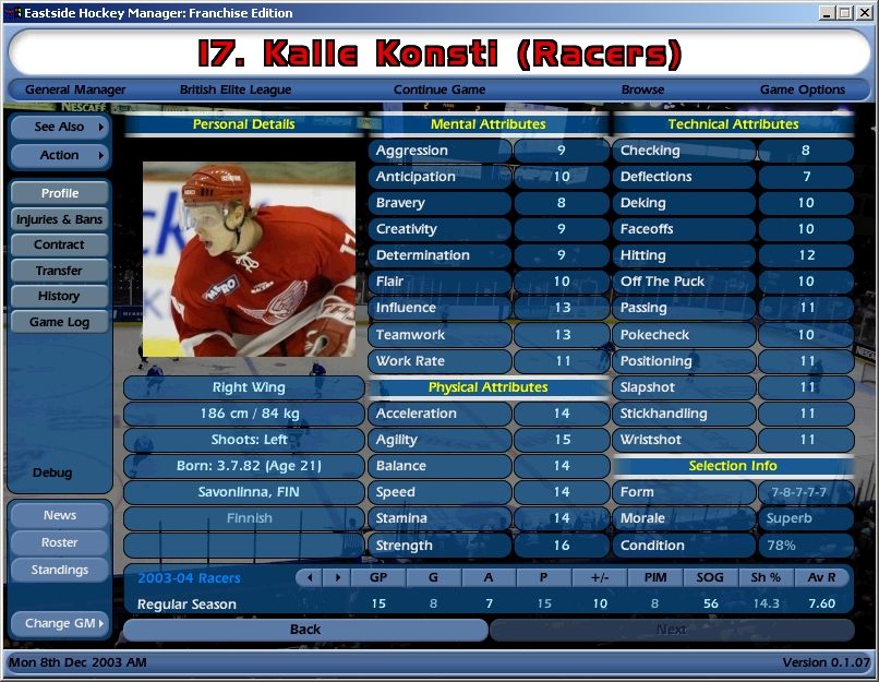 nhl east manager 2007 русификатор скачать
