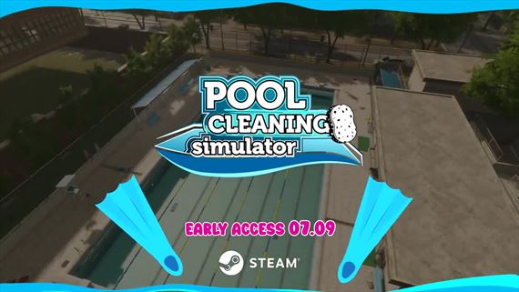 Pool Cleaning Simulator ak, km odstrnite pinu z bazna