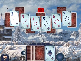 Winter Solitaire TriPeaks