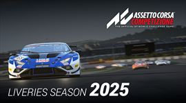 Video: Assetto Corsa Competizione dostáva 2025 Liveries Pack aj na konzolách