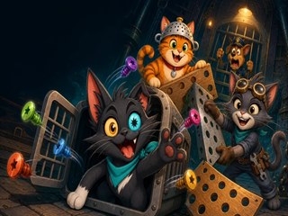 Screwloose Cats: Tail Rescue
