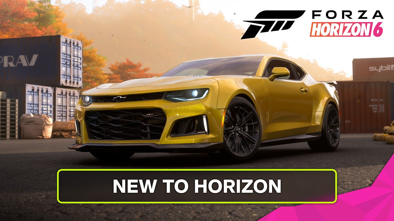 Forza Horizon 6 predstavuje Chevrolet Camaro ZL1 