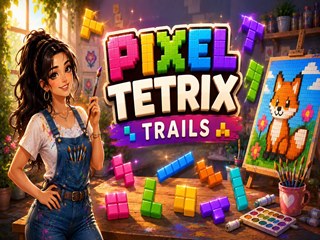 Pixel Tetrix Trails