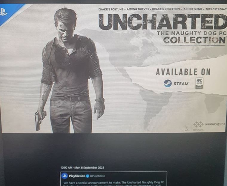 Prichdza Uncharted kolekcia na Steam a Epic Store?