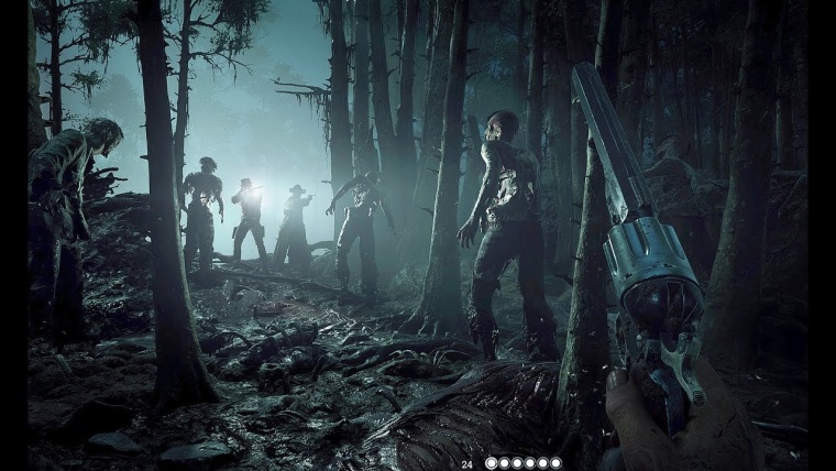 Gameplay ukka z Crytek titulu Hunt: Showdown
