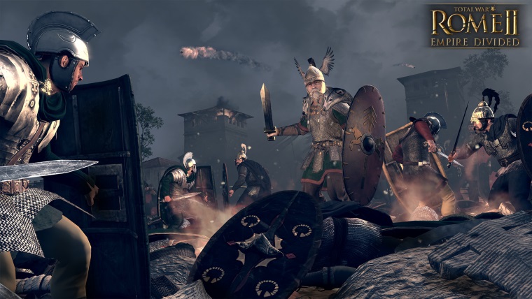 Total War: Rome II dostane DLC Empire Divided a bude riei krzu impria