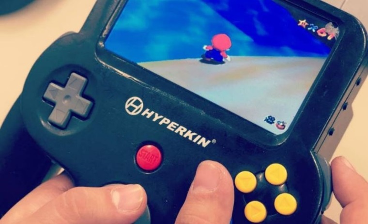 Unikli fotky prenosnho Nintendo 64 prototypu od Hyperkinu