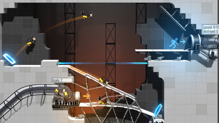 Portal a Bridge Constructor sa spoja v jednej hre
