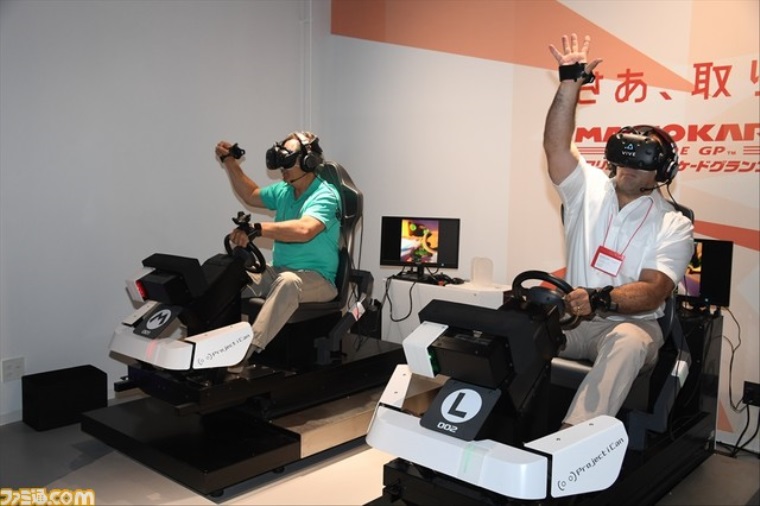 Automatov verzia Mario Kart Arcade GP VR sa predvdza