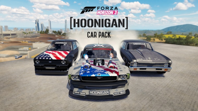 Forza Horizon 3 a Forza Motorsport 7 dostan Hoonigan Car balk v spoluprci s Kenom Blockom
