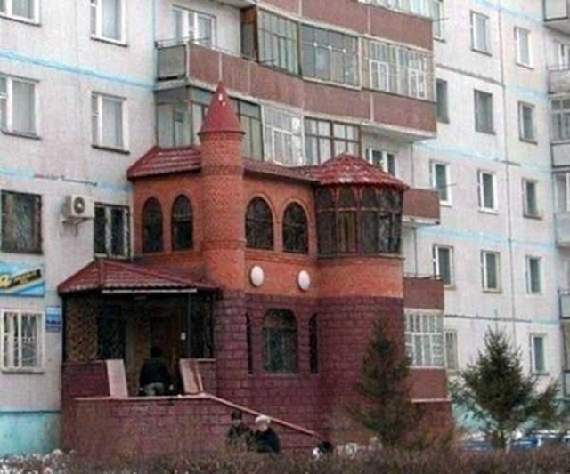 Balconurile din Rusia sunt unice 