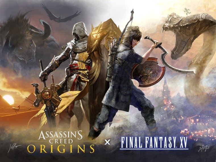 Final Fantasy X a Assassin's Creed Origins hry sa prepjaj, dostan tmatick veci