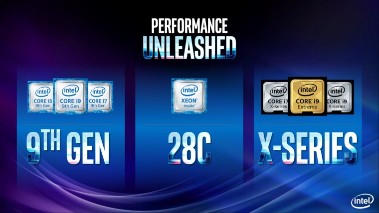 Intel predstavil 9. generciu svojich procesorov