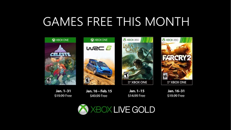 Games with Gold tituly na janur vedie pardny indie titul Celeste