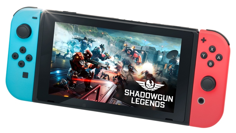 esk online akcia Shadowgun Legends mieri na Nintendo Switch