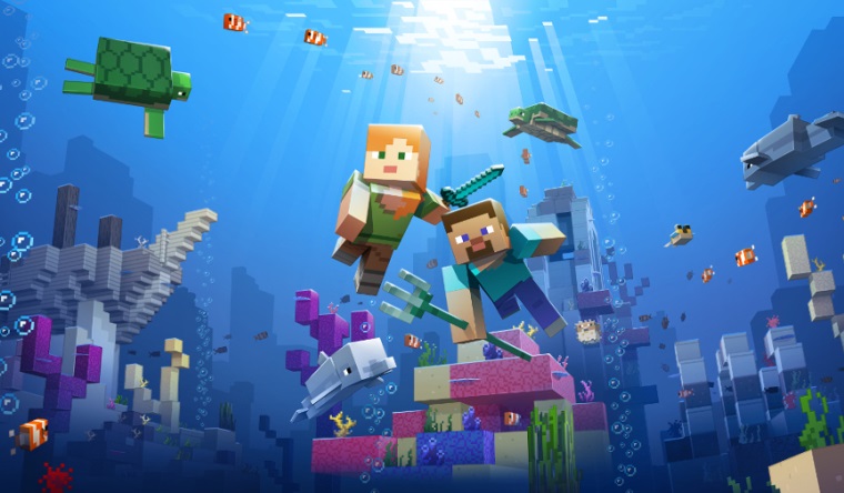 Minecraft dostal druh as Aquatic updatu