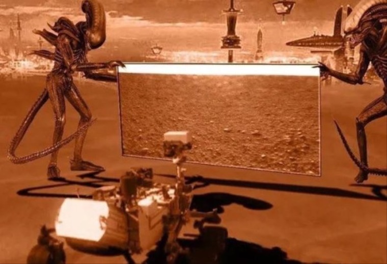 Ako to teraz vyzer na Marse?