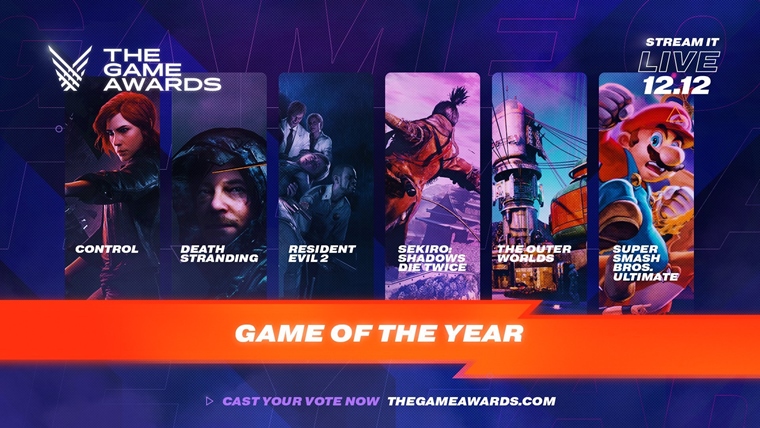 Nomincie na The Game Awards zverejnen