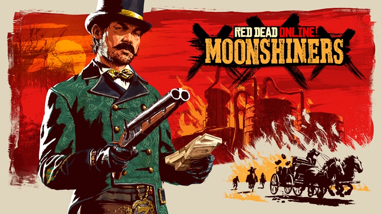 Moonshiners update rozril monosti Red Dead Online v Red Dead Redemption 2