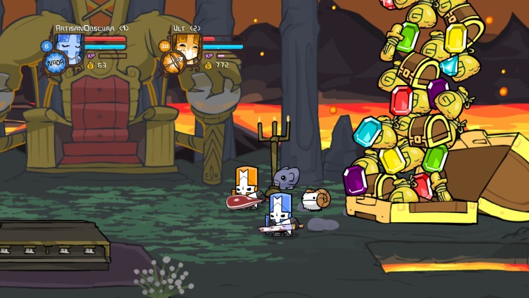 Castle Crashers Remastered prichdza na Switch a PS4