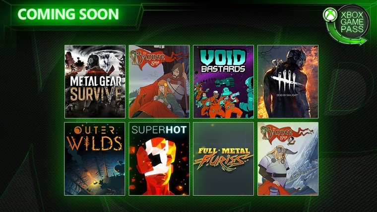Nov Xbox Game Pass tituly predstaven