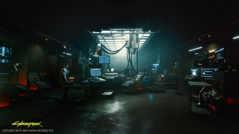 Cyberpunk 2077 pouije raytracing na ambient occlusion a diffused illumination
