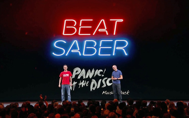Beat Saber obohat The Panic! At The Disco a aj nov 360 stupov reim