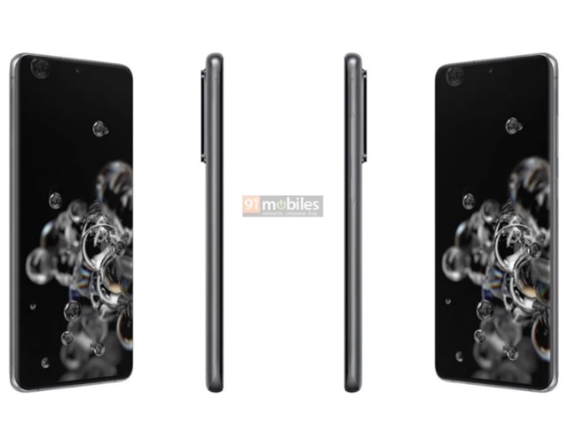 Bližší pohľad na Galaxy S20 Ultra