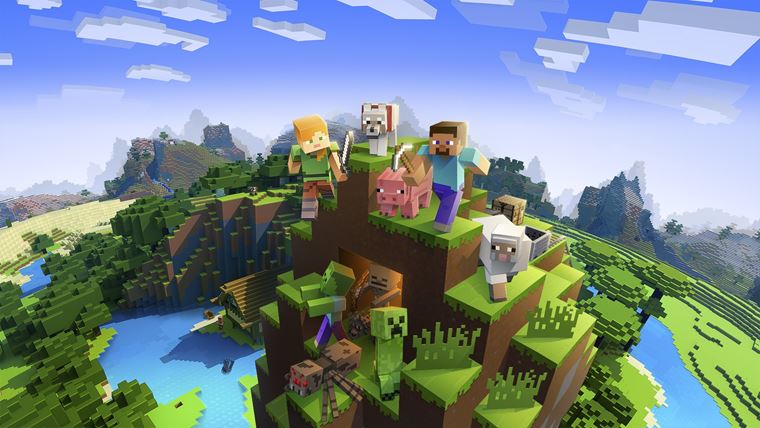 Minecraft bol najpredvanejou novou znakou desaroia v UK