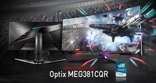 MSI predstavilo na CES svoju ponuku nových monitorov