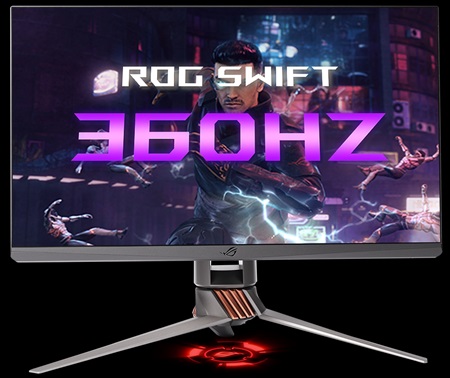 ASUS ROG Swift monitor je prvý monitor, ktorý ponúkne 360Hz frekvenciu