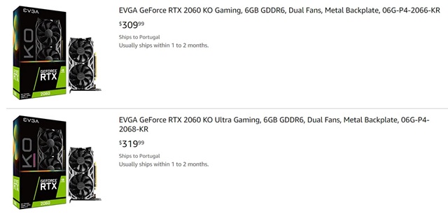 EVGA priniesla na CES lacnú RTX2060 KO verziu