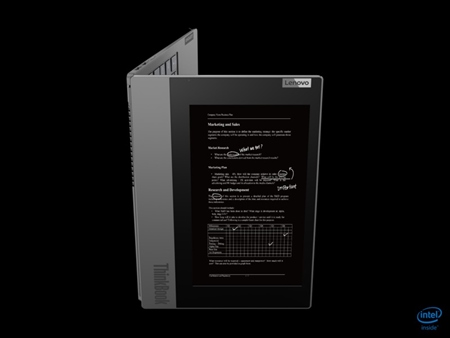 Lenovo Thinkbook Plus má na kryte eInk displej