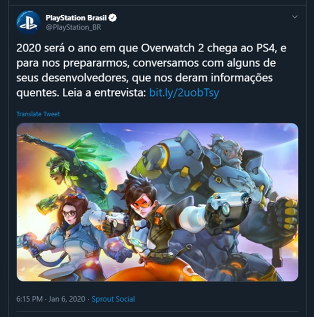 Overwatch 2 by podľa zmazaného tweetu mohol vyjsť ešte tento rok