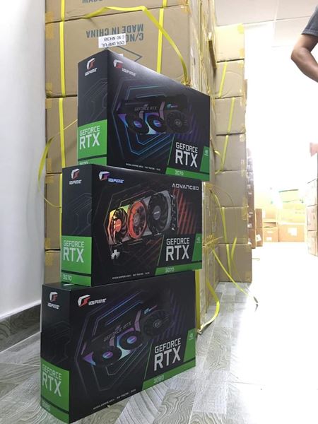 Vyzerá, že RTX3070 karty už prichádzajú na sklady