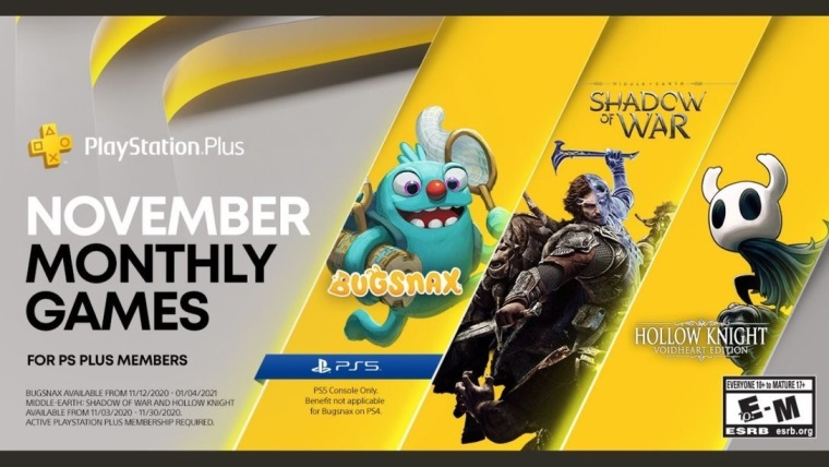 PS Plus hry na november ohlsen, Bugsnax bude dostupn na PS5