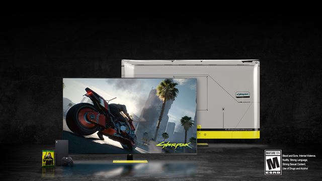 V US sa rozbehla súťaž o Cyberpunk QLED TV, Xbox Series X a Cyberpunk 2077 hru