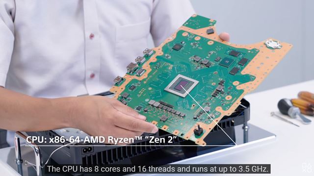 Sony ukázalo rozobratú PS5