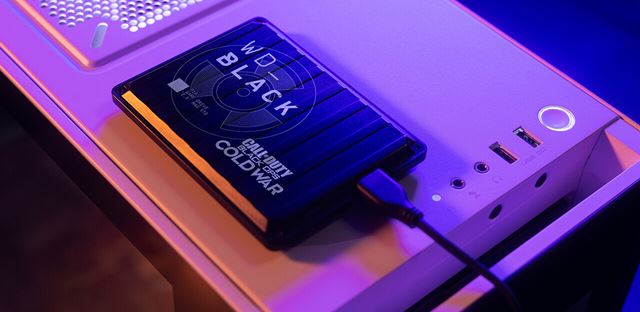 WD ohlásilo sériu tematických Call of Duty: Black Ops Cold War harddiskov