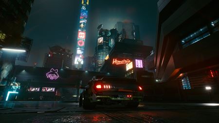 Cyberpunk 2077 ukazuje svoje krásy