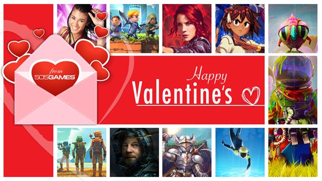 Valentínske pozdravy od herných firiem