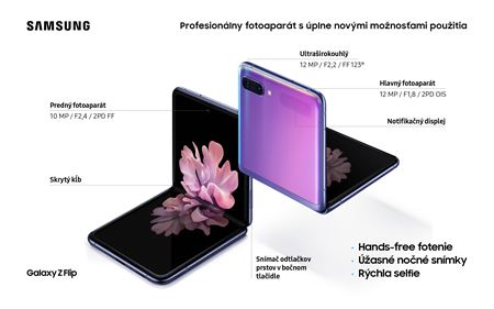 Samsung začal u nás predávať Galaxy Z Flip