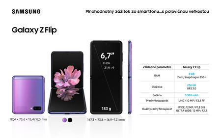 Samsung začal u nás predávať Galaxy Z Flip