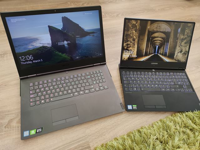 Vybrať si 15 palcový Legion Y540, alebo 17 palcový Legion Y740 notebook?