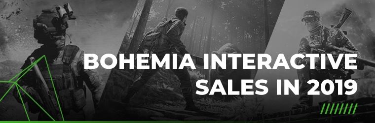 Trby Bohemia Interactive v roku 2019 dosiahli 68 milinov dolrov