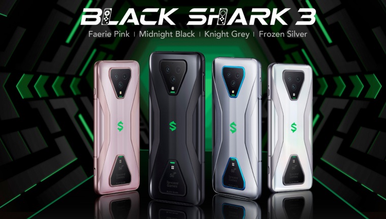Hern mobily Black Shark 3 a Black Shark 3 Pro boli predstaven