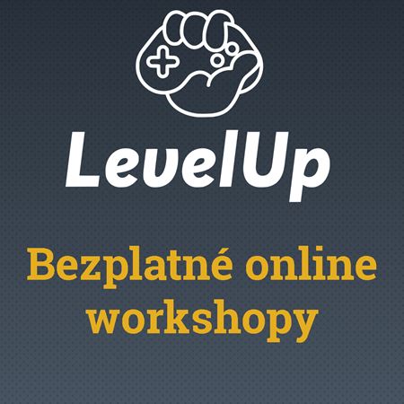 Naučte sa programovať hry a kresliť pixelart grafiku bezplatne online cez slovenské LevelUp workshopy