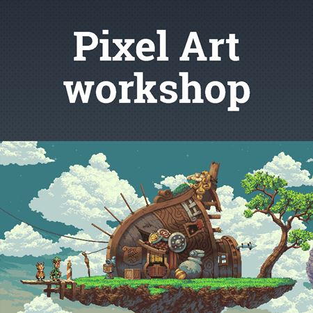 Naučte sa programovať hry a kresliť pixelart grafiku bezplatne online cez slovenské LevelUp workshopy
