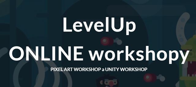 Naučte sa programovať hry a kresliť pixelart grafiku bezplatne online cez slovenské LevelUp workshopy