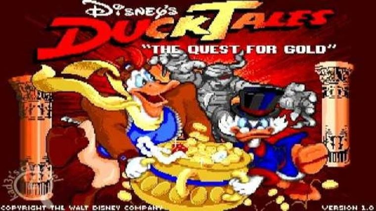 Online hra - Ducktales: Quest for the Gold